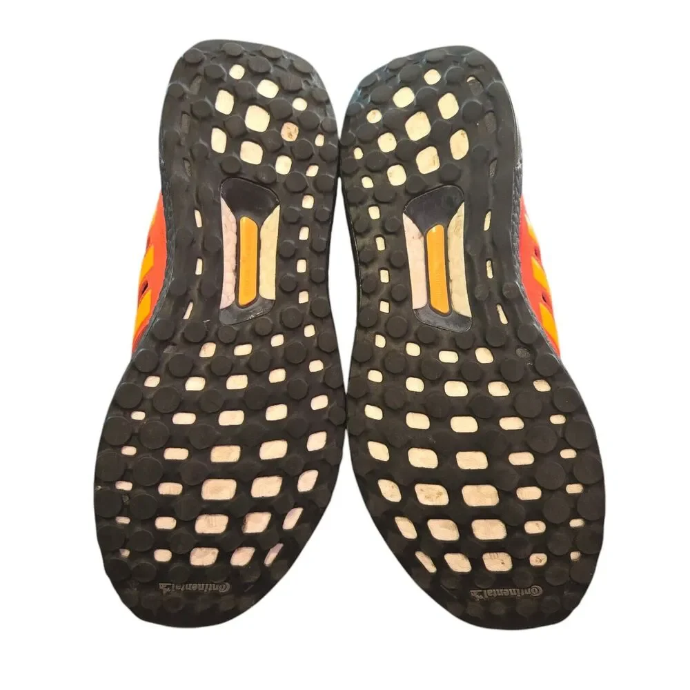 Adidas Mens UltraBoost S&L Flash Orange Size 9